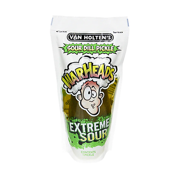 Van Holtens Pickles Warheads Sour Dill Pickle Exotic Sweets