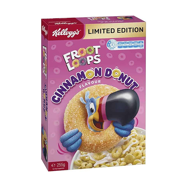 Froot Loops Cinnamon Donut Cereal | 255g - Exotic Sweets