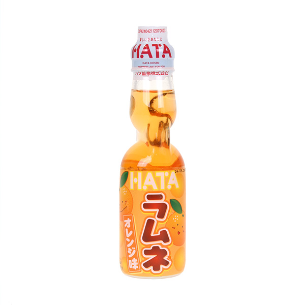 Hata Kosen Ramune Orange Soda | 200mL - Exotic Sweets