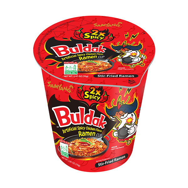 Samyang Buldak Ramen Cup Extra Spicy Chicken | 70g - Exotic Sweets